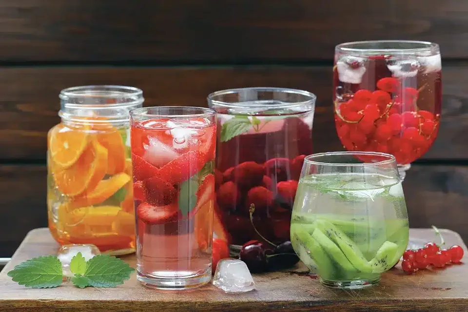 come fare acqua aromatizzata